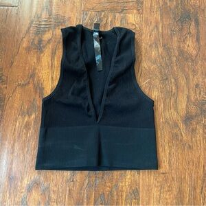 Urban outfitter black v neck tank top